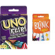 Mattel Games Uno Flip Side & Blink - Exciting Card Games for Kids