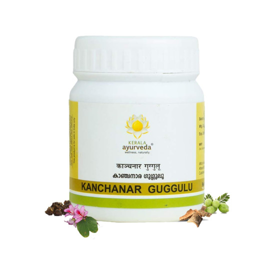 Kerala Ayurveda Kanchanar Guggulu - Advanced Thyroid Health Supplement