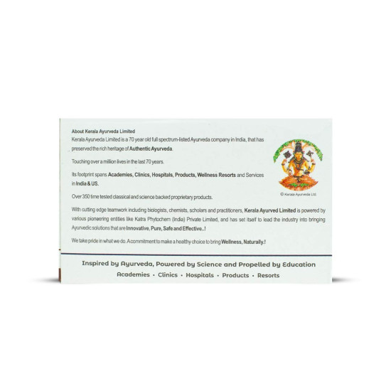 Kerala Ayurveda Dhanwantharam Kwath Tablet - Herbal Relief for Rheumatic Complaints