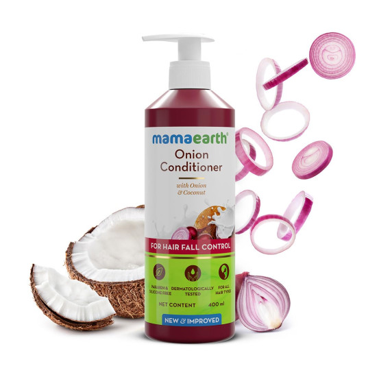 Mamaearth Onion Conditioner - Hair Fall Control & Fast Hair Growth