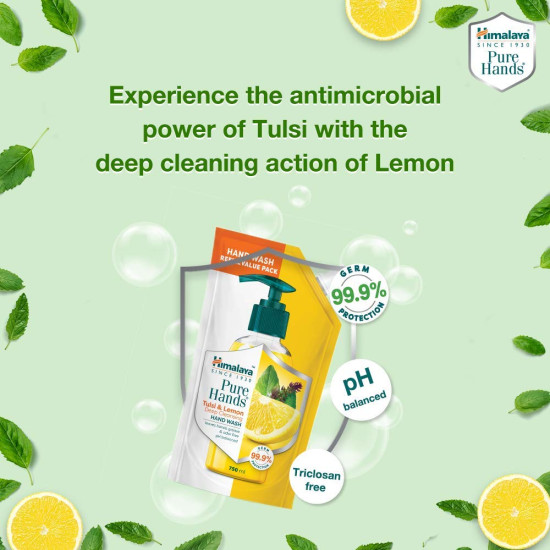 Himalaya Pure Hands Tulsi and Lemon Hand Wash - Deep Cleansing