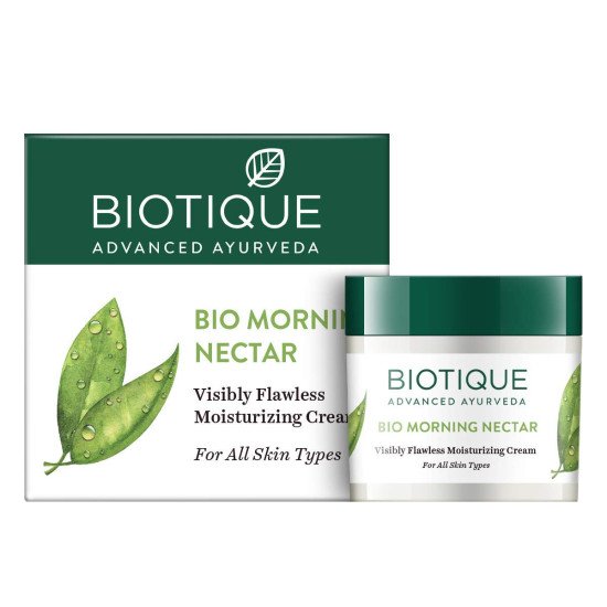 Biotique Morning Nectar Moisturizing Cold Cream - Organic Skincare