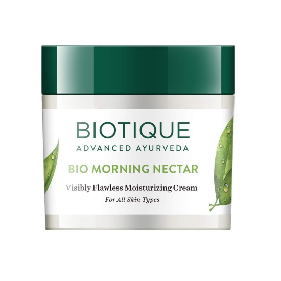 Biotique Morning Nectar Moisturizing Cold Cream - Organic Skincare