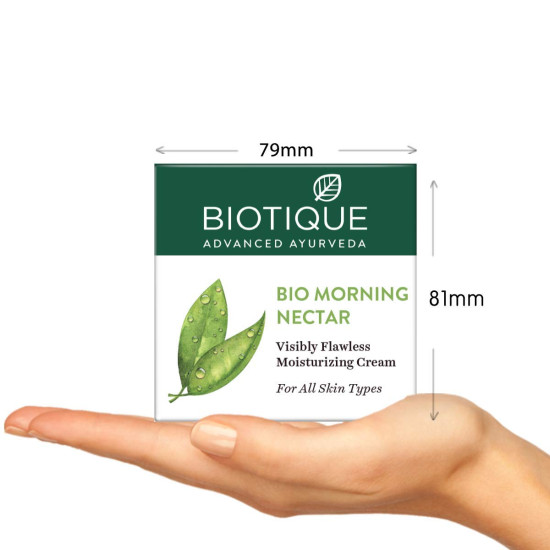 Biotique Morning Nectar Moisturizing Cold Cream - Organic Skincare