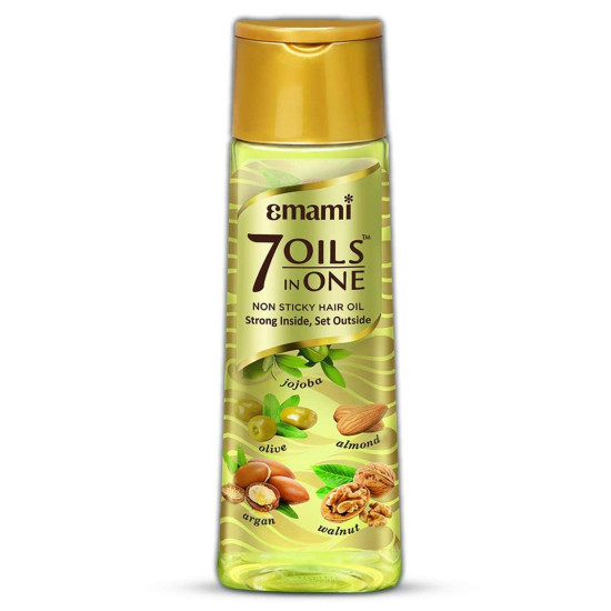 Emami 7 Oils In One Non-Sticky Hair Oil - 20x Stronger Hair