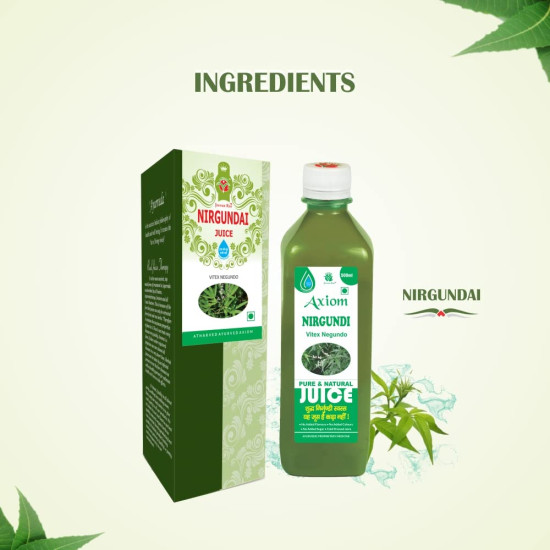 Axiom_Ayurveda Hair Growth Nirgundi Juice-Pack of 02