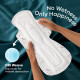Whisper Bindazzz Nights 20 XXXL Sanitary Pads, Upto 0% Leaks All Night Long, For Super Heavy Flow, Nearly 75% Longer with Wider Back, Double hug wings keep pad in place , Disposable Wrapper