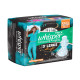 Whisper Bindazzz Nights 20 XXXL Sanitary Pads, Upto 0% Leaks All Night Long, For Super Heavy Flow, Nearly 75% Longer with Wider Back, Double hug wings keep pad in place , Disposable Wrapper