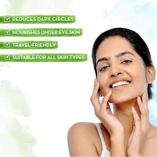 Mamaearth Bye Bye Dark Circle Eye Cream - Reduces Dark Circles