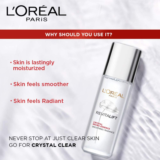 L'Oreal Paris Revitalift Crystal Micro-Essence - Ultra-lightweight Facial Essence