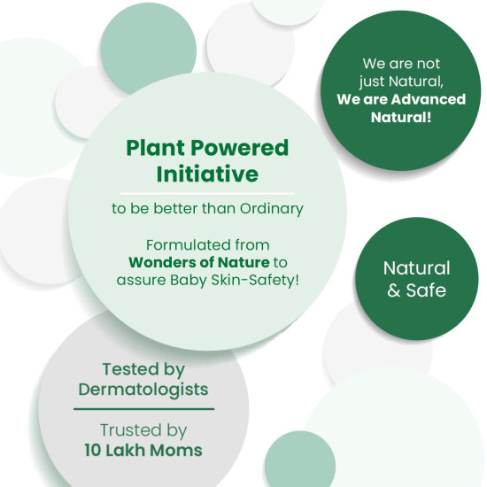 Mother Sparsh Plant Powered Natural Diaper Rash Cream for Babies - Dermatologically Tested