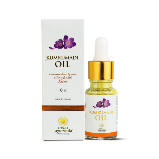 Kerala Ayurveda Neelibringadi Keram & Kumkumadi Oil - Natural Hair & Skin Care