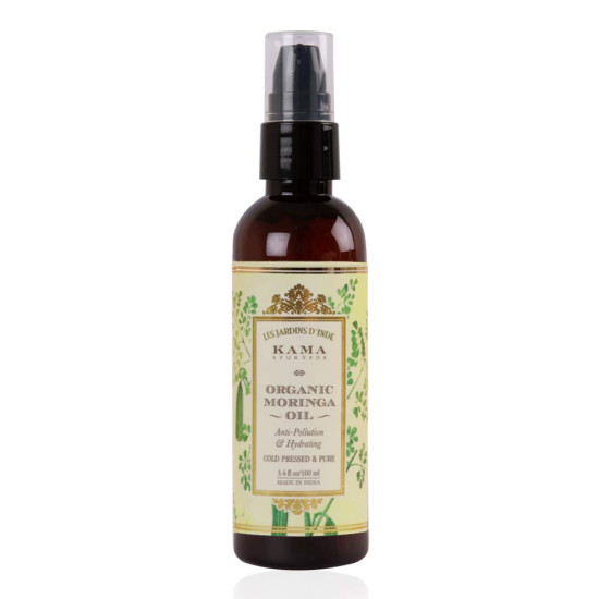 Kama Ayurveda Moringa Oil, 100 Ml - Organic Nourishment for Skin & Hair