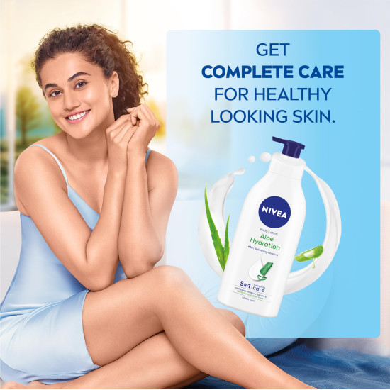 NIVEA Aloe Hydration Body Lotion 600 ml - 48 H Moisturization