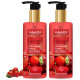 Vaadi Herbals Strawberry Scrub Face Wash - Moisturizing & Nourishing