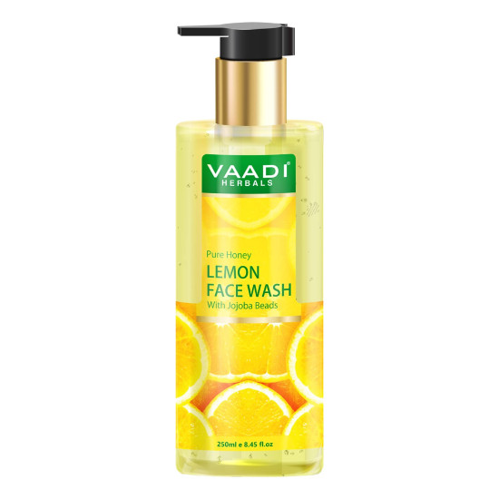 Vaadi Herbals Honey Lemon Face Wash - Reduce Oiliness & Fight Acne