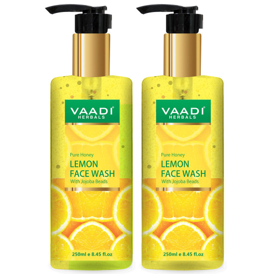 Vaadi Herbals Honey Lemon Face Wash - Refresh & Detoxify