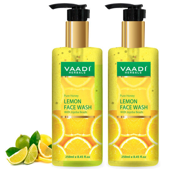 Vaadi Herbals Honey Lemon Face Wash - Refresh & Detoxify