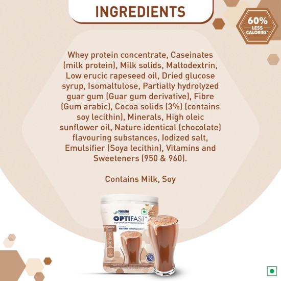 Nestle Optifast Weight Management Shake - Chocolate Flavour - Low GI Formula Nestle Optifast Weight Management Shake - Chocolate Flavour - Low GI Formula
