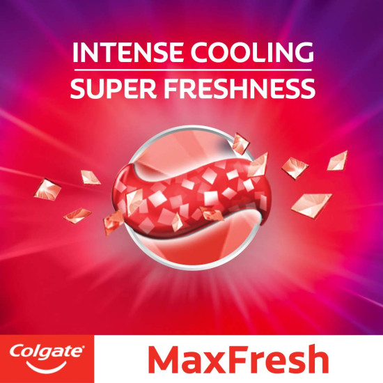 Colgate Max Fresh Spicy Fresh Red Gel Toothpaste - Intense Freshness