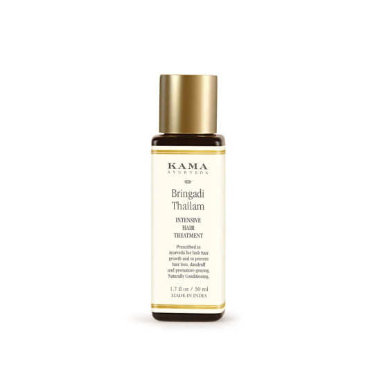 Kama Ayurveda Bringadi Intensive Hair Treatment Oil 50ml - Natural Hair Revitalization