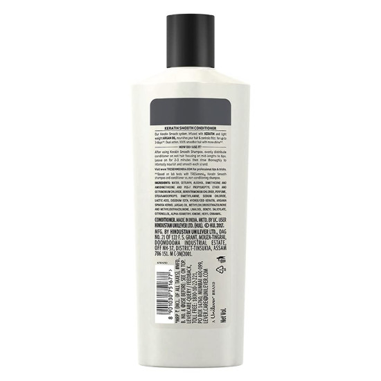 Tresemme Keratin Smooth Conditioner - Nourishes & Controls Frizz