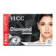 VLCC Diamond Facial Kit with FREE Rose Water Toner - Skin Purifying Facial