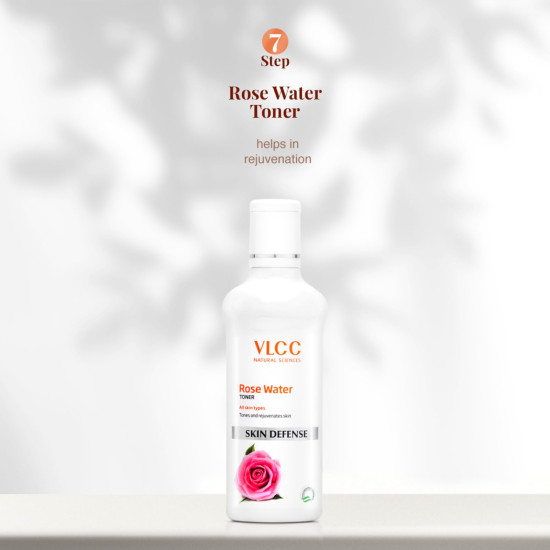 VLCC Papaya Fruit Facial Kit with FREE Rose Water Toner - Glowing, Blemish Free Skin