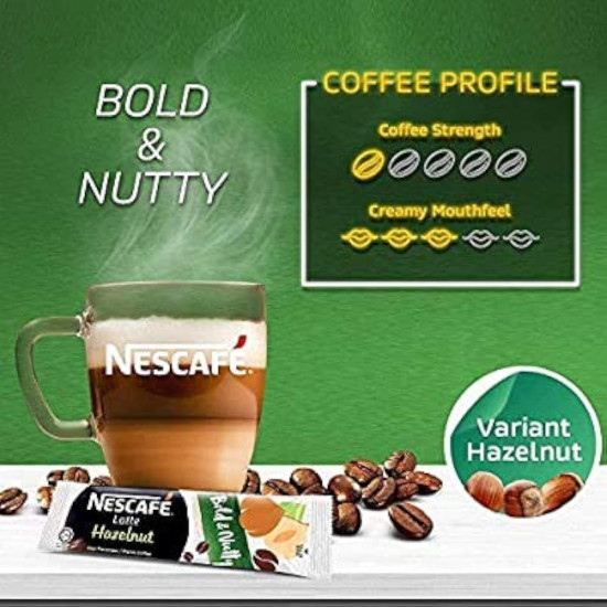 Nescafe Bold & Nutty Hazelnut Coffee - Instant Delight