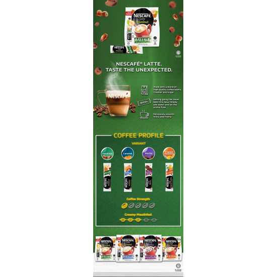 Nescafe Bold & Nutty Hazelnut Coffee - Instant Delight