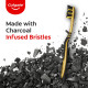 Colgate ZigZag Charcoal Toothbrush - Soft Bristles & Antibacterial