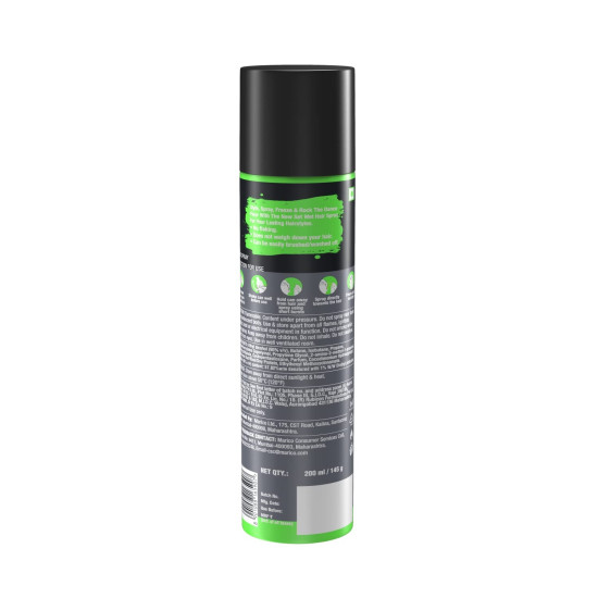 Set Wet Hair Spray for Men Extreme Hold 200ml - No Sulphate, No Paraben