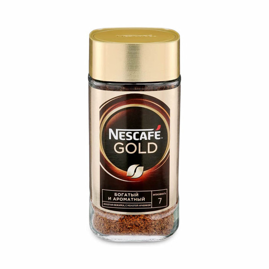 Nescafe Gold Ground Coffee, 190g Jar - Smooth & Rich Flavor