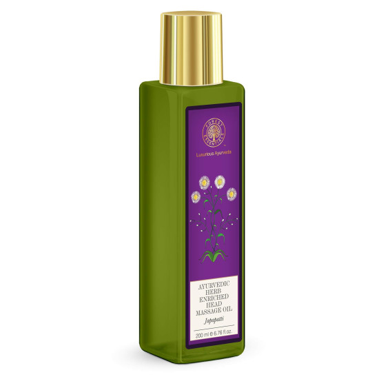 Forest Essentials Hair Conditioner & Cleanser Set - Ayurvedic Japapatti & Brahmi