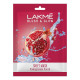 Lakme Blush & Glow Pomegranate Sheet Mask - Hydrating & Soothing