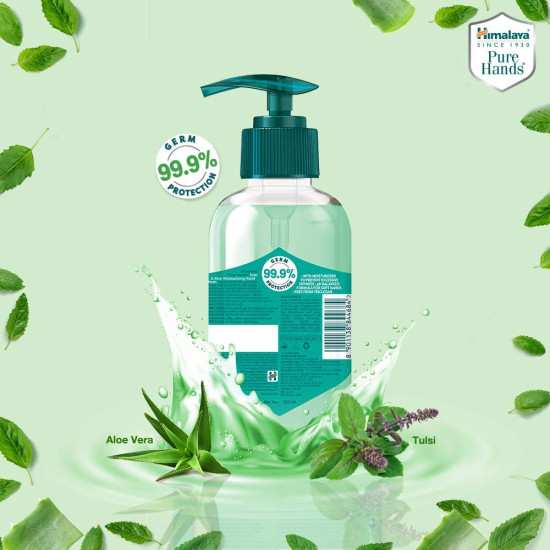 Himalaya Pure Hands Moisturizing Tulsi and Aloe Pump 250 ml - Deep Hydration