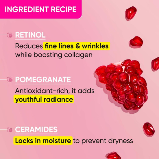 Dot & Key Night Reset Retinol + Ceramide Night Cream - Anti Aging & Moisturizing Dot & Key Night Reset Retinol + Ceramide Night Cream - Anti Aging & Moisturizing