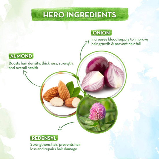 Mamaearth Onion Hair Oil - Hair Fall Control & Growth Solution