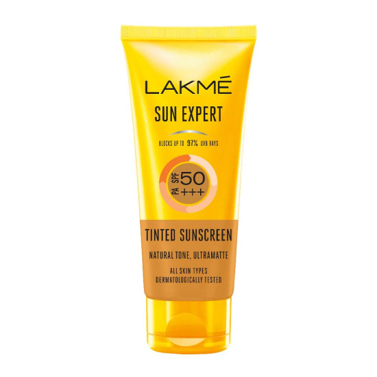 Lakme Sun Expert SPF 50 PA+++ Tinted Sunscreen - Natural Matte Finish