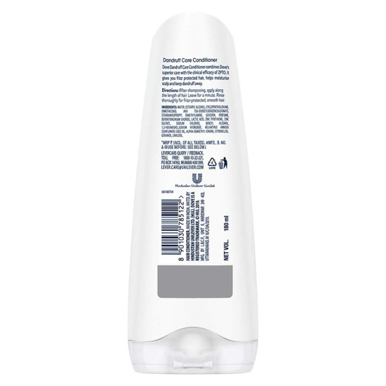 Dove Dandruff Care Fresh Scent Conditioner - Nourishing Anti-Dandruff Formula