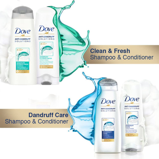 Dove Dandruff Clean & Fresh Shampoo - Anti-Dandruff Solution