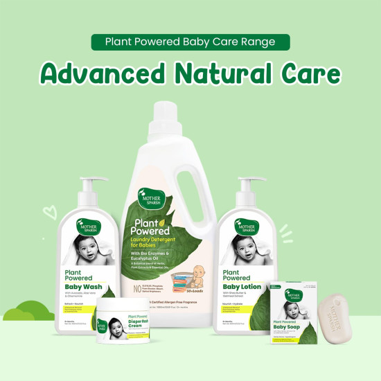 Mother Sparsh Baby Laundry Liquid Detergent - Plant-Powered & Gentle on Skin Mother Sparsh Baby Laundry Liquid Detergent - Plant-Powered & Gentle on Skin