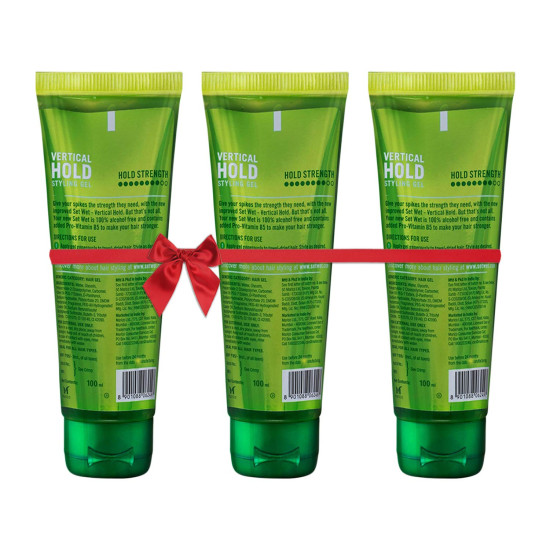 Set Wet Styling Hair Gel - Vertical Hold with Pro Vitamin B5 Set Wet Styling Hair Gel - Vertical Hold with Pro Vitamin B5