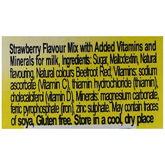 Nestle Nesquik Strawberry & Chocolate Milkshake Mix - Classic Taste