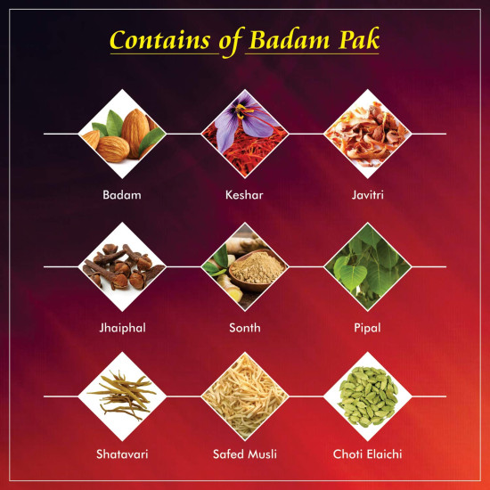 Baidyanath Badam Pak Improves Energy, Strength & Stamina - 100 g