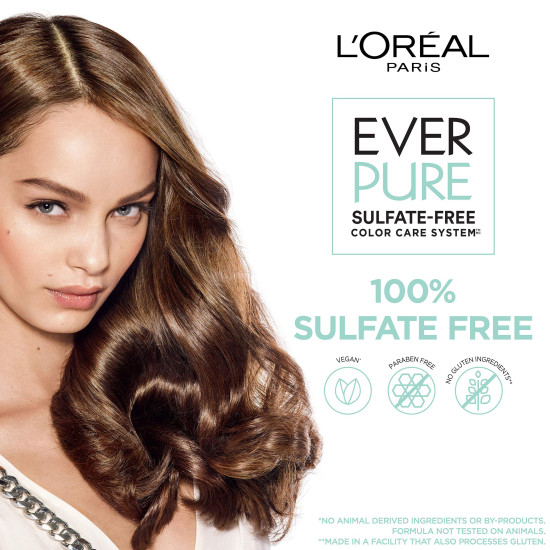 L'Oreal Ever Pure Scalp Care+Detox Shampoo 250ml - Sulfate-Free Formula