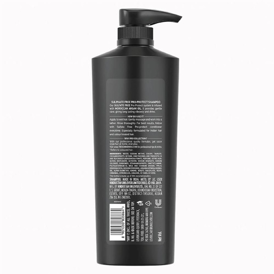 Tresemme Pro Protect Shampoo - Moroccan Argan Oil for Frizzy Hair