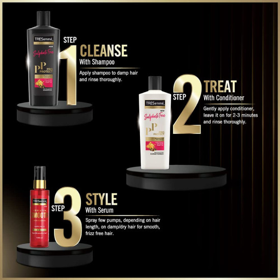 TRESemme Pro Protect Sulphate Free Shampoo - Moroccan Argan Oil Infusion
