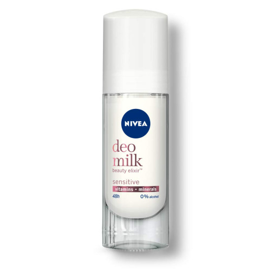 Nivea Deo Milk Sensitive Roll On for Women - 48-Hour Protection