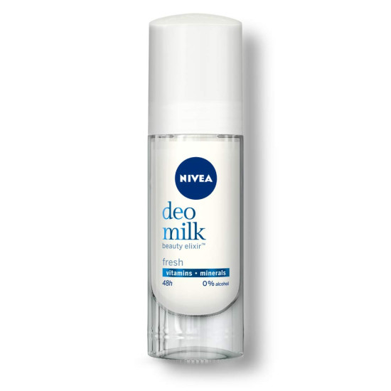 Nivea Deodorant, Deo Milk Fresh Roll On for Women - 48-Hour Protection